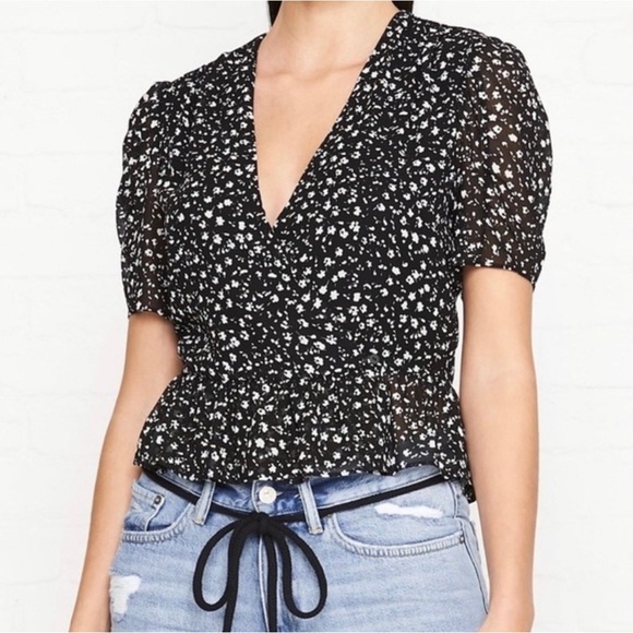 Allsaints floral top - Picture 1 of 4
